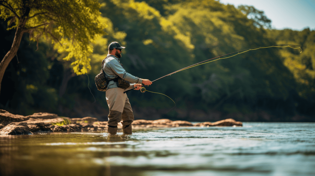 Don't be afraid to fish shallow